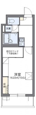 レオパレスパルコートＤの物件間取画像